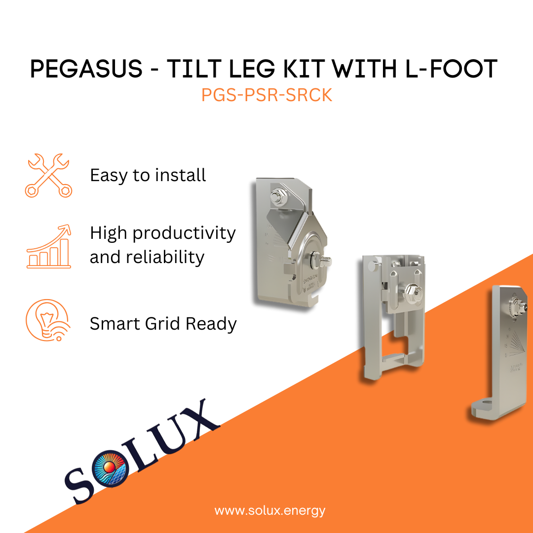 This is an image of Angled Legs - Pegasus Tilt Leg Kit with L-foot